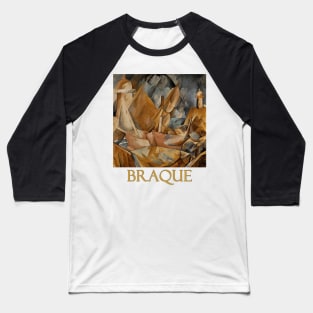Harbor in Normandy (1909) by Georges Braque Baseball T-Shirt
